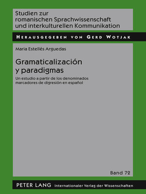 cover image of Gramaticalización y paradigmas